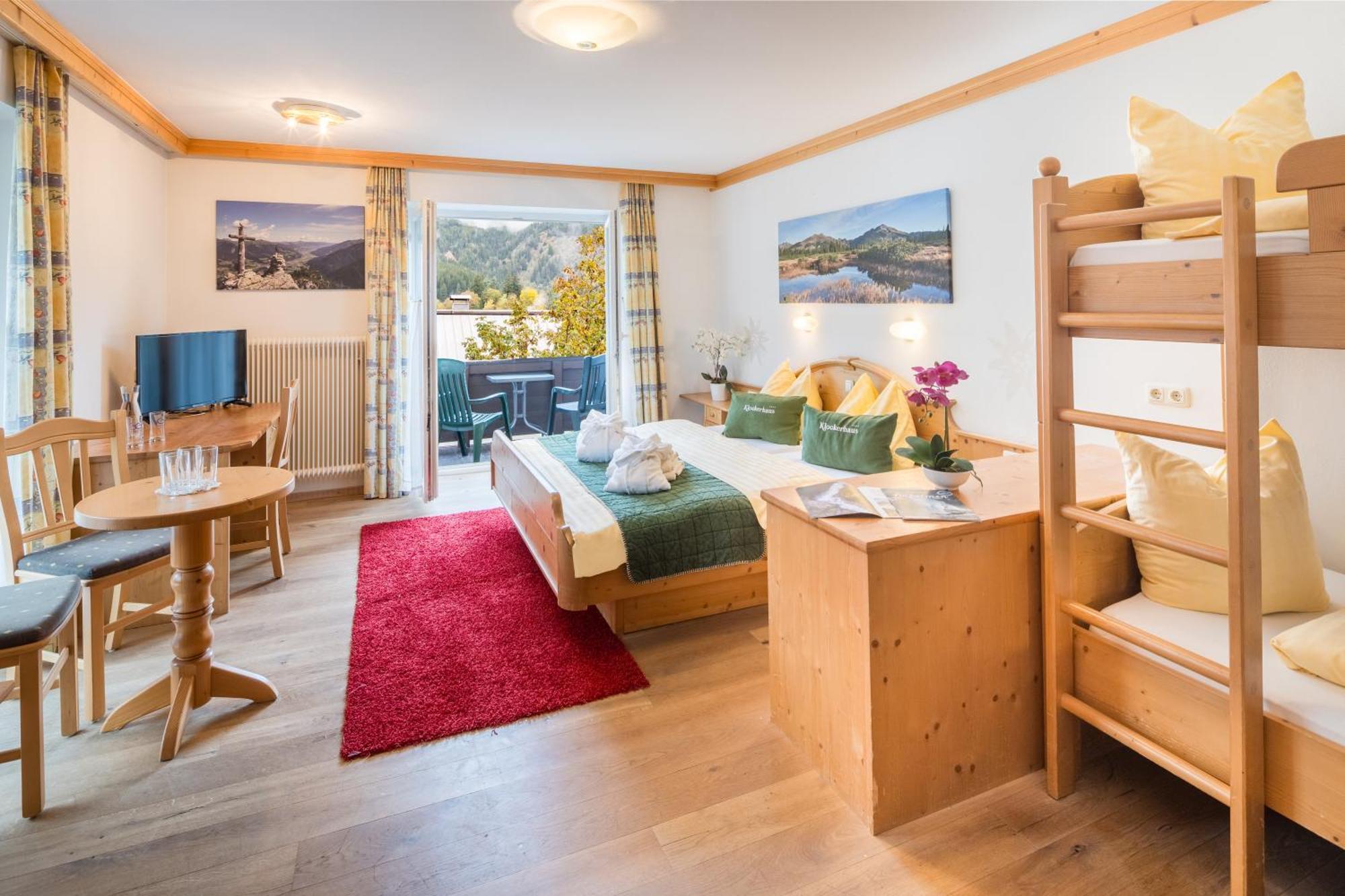 Familiekamer (2 Volwassenen + 2 Kinderen)